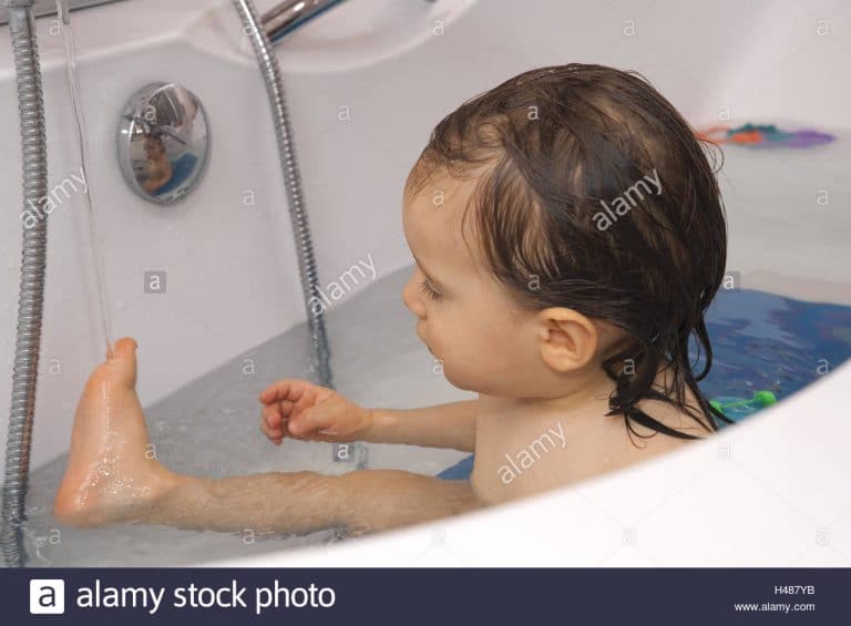 Bañera De Bebé De Pie