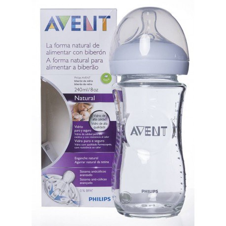 biberon avent vidrio