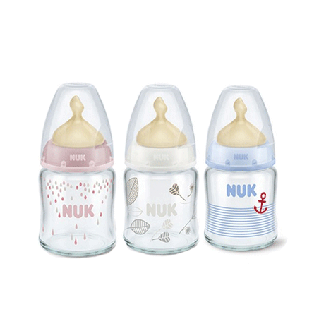 biberon con cuchara nuk