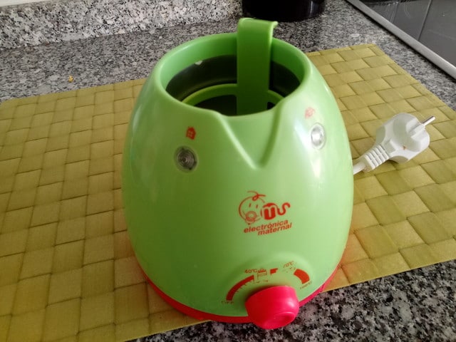 calienta biberon adaptador coche