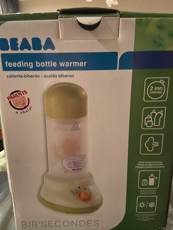calienta biberon beaba bib secondes