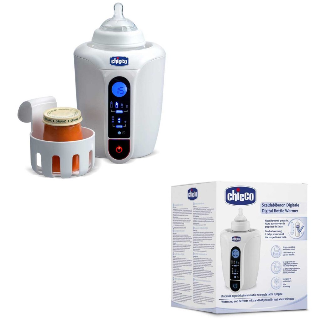 calienta biberon chicco leche materna
