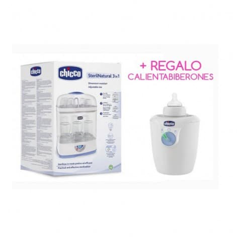 calienta biberon portatil chicco