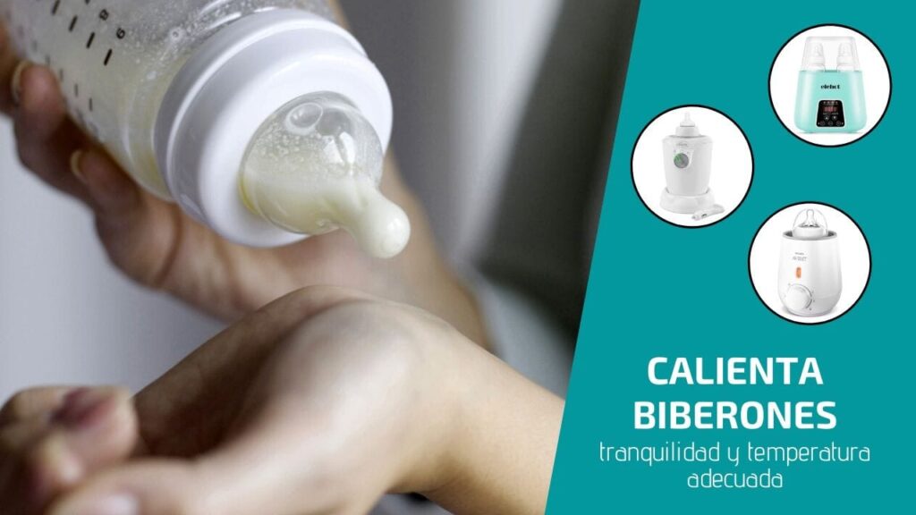 calienta biberon que mantiene la temperatura