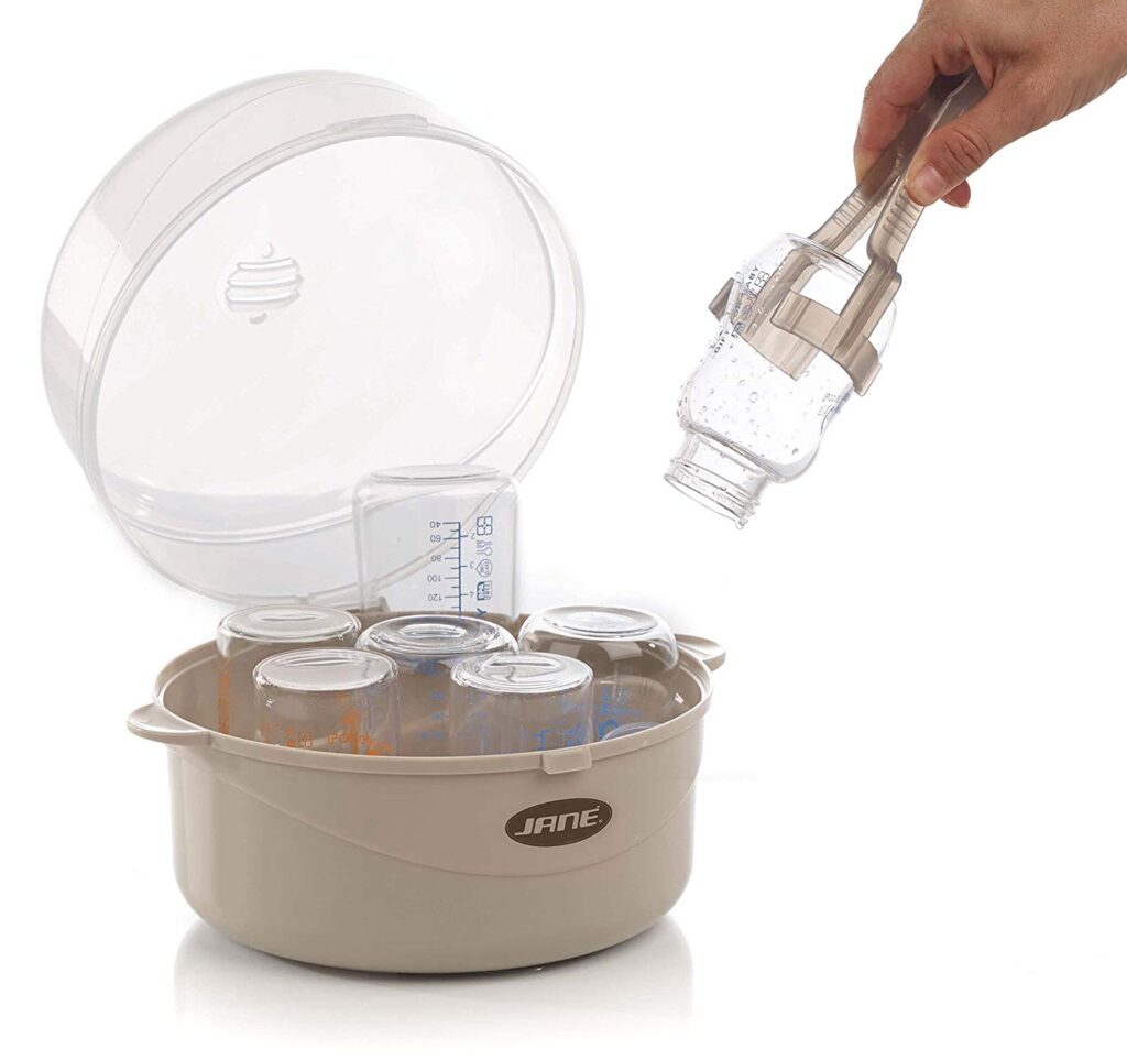 esterilizador de biberones microondas tigex 1