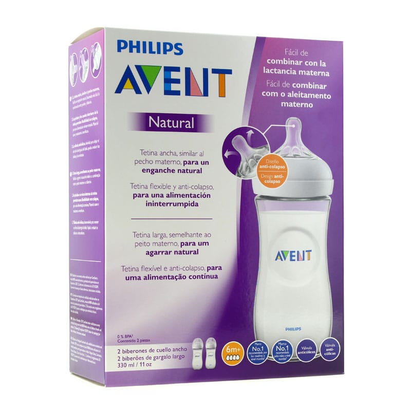 tetina avent natural flujo rapido