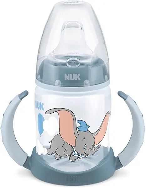 NUK Juego de biberones profesionales anticólicos con control de temperatura  | Ayuda a prevenir cólicos | tetina adecuada para la mandíbula | 300 ml 