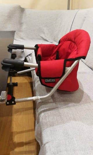 trona ajustable mesa