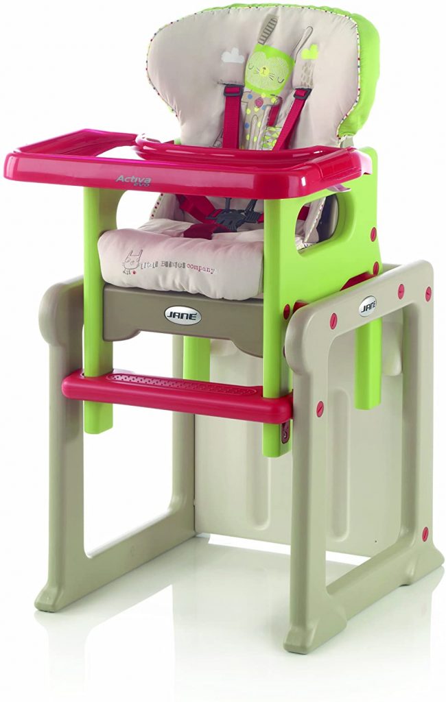trona convertible en mesa y silla jane