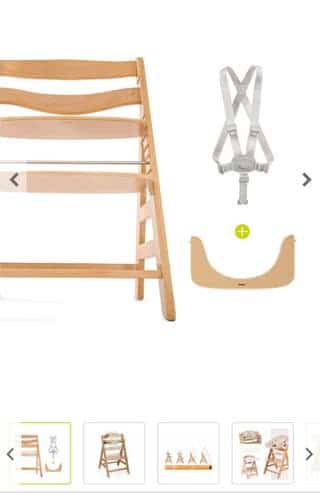 trona evolutiva baby led weaning