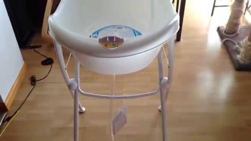 soporte plegable para banera de bebe