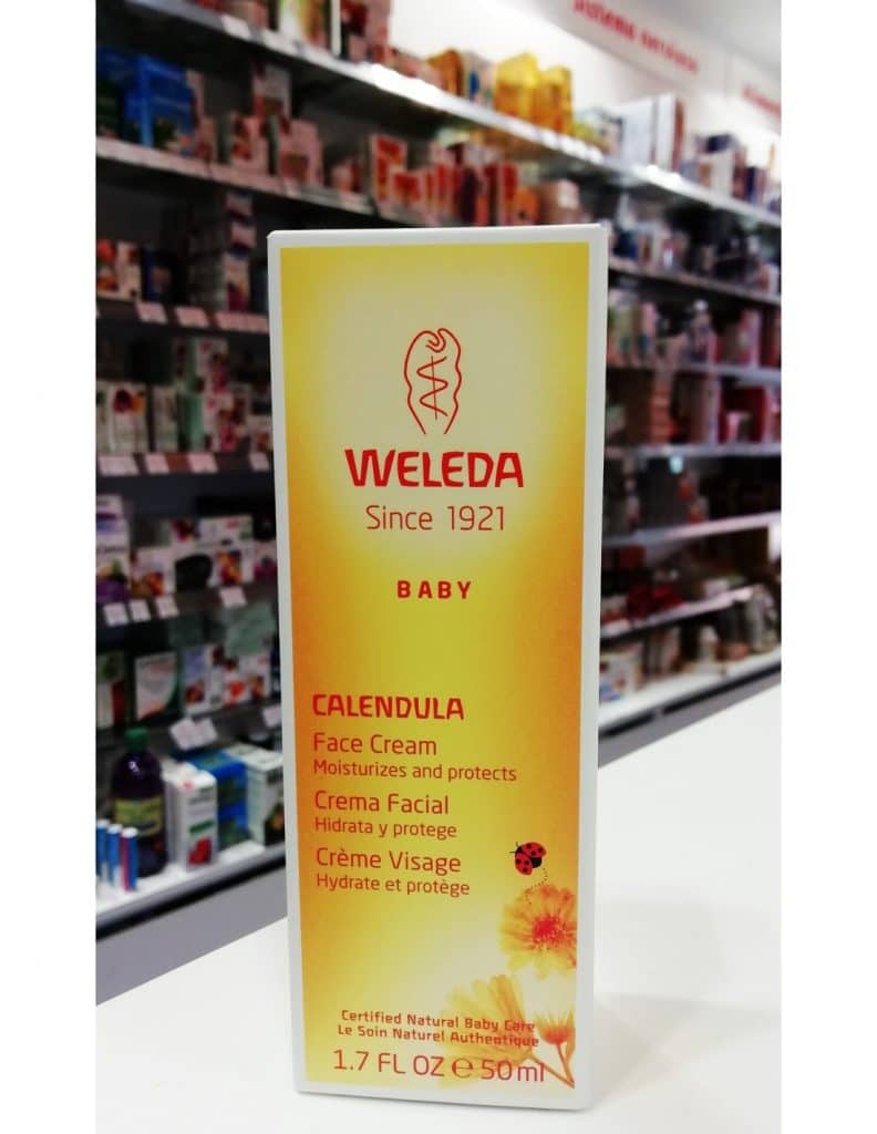 crema facial bebe calendula weleda 50ml