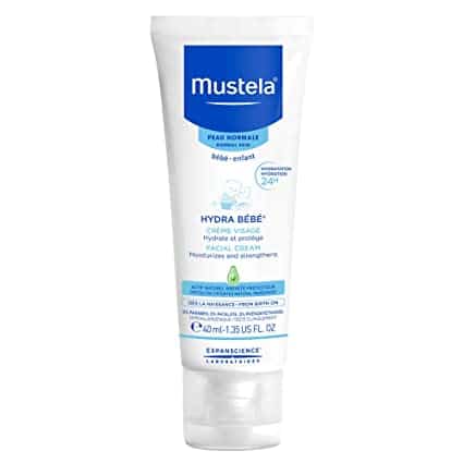crema hidratante bebe mustela